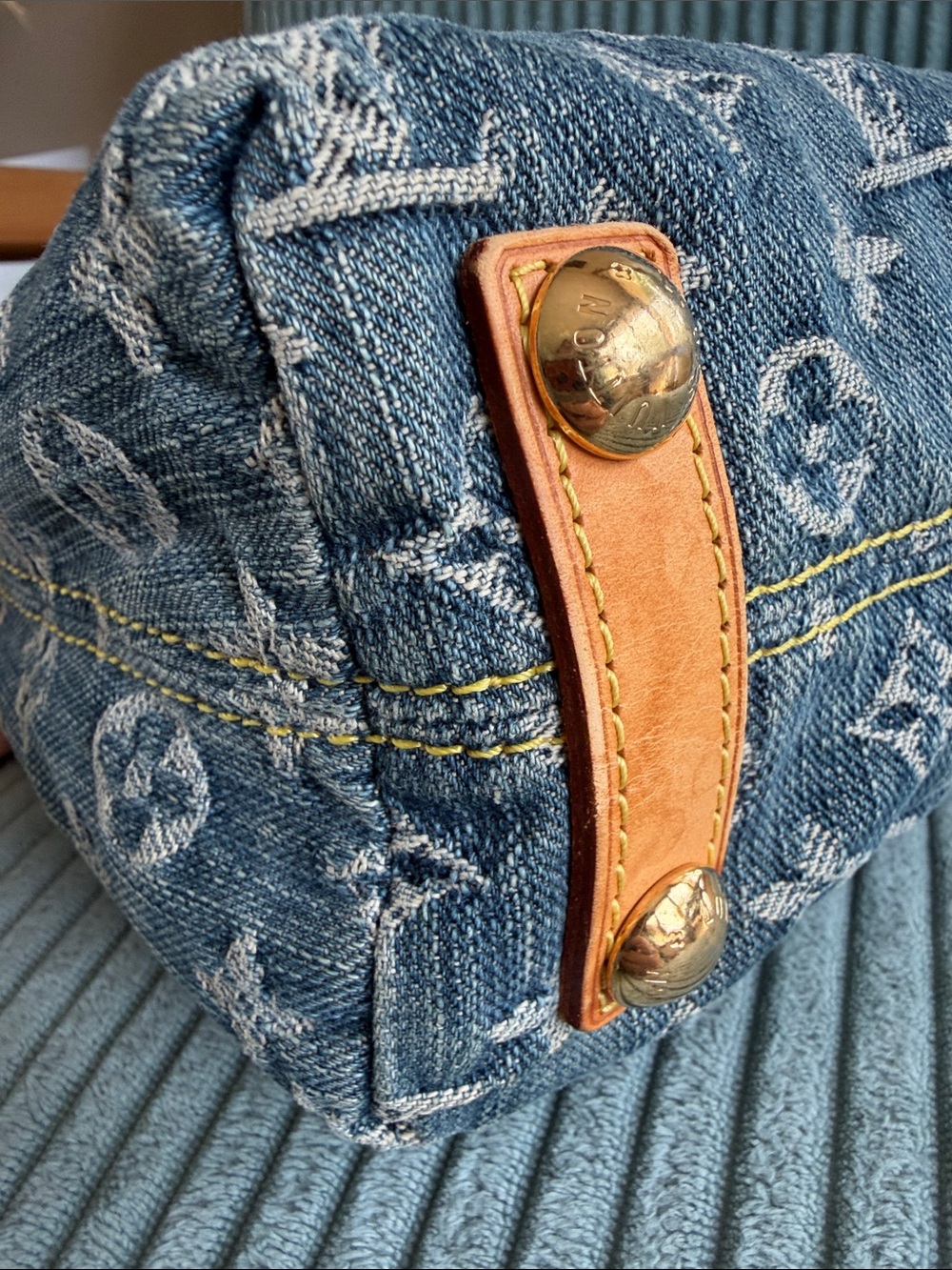 Louis Vuitton Monogram Denim PM Shoulder Bag - Picture 3 of 7